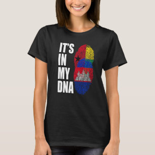 Camiseta Bandera de ADN de herencia mixta de Guinea-Bissau 