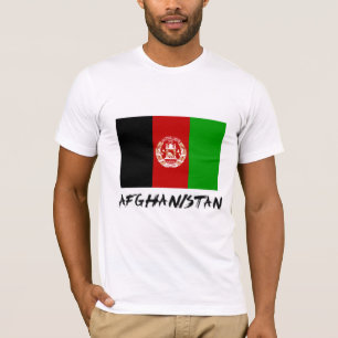 Camiseta Bandera de Afganistán