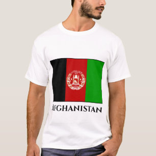 Camiseta Bandera de Afganistán