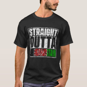Camiseta Bandera de Afganistán a las afueras de Afganistán