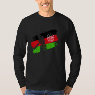 Camiseta Bandera de Afganistán Fans de Cricket Co