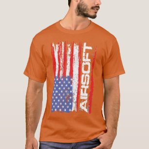 Camiseta Bandera de Airsoft USA