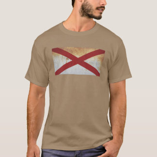 Camiseta Bandera de Alabama Grunge