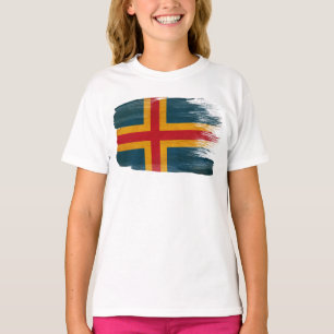 Camiseta Bandera de Aland