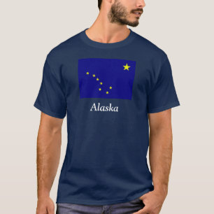Camiseta Bandera de Alaska