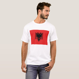 Camiseta Bandera de Albania