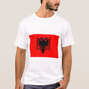 Camiseta Bandera de Albania