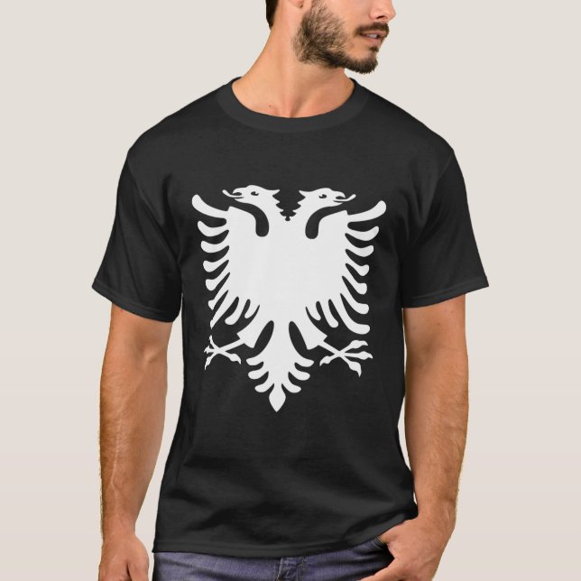 Camiseta Bandera De Albania (Anverso)