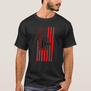 Camiseta Bandera de Albania Albania Albanés
