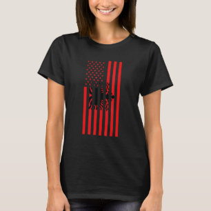 Camiseta Bandera de Albania Albania Albanés