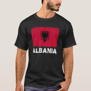 Camiseta Bandera de Albania apoya a albaneses