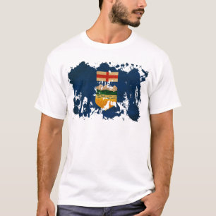 Camiseta Bandera de Alberta
