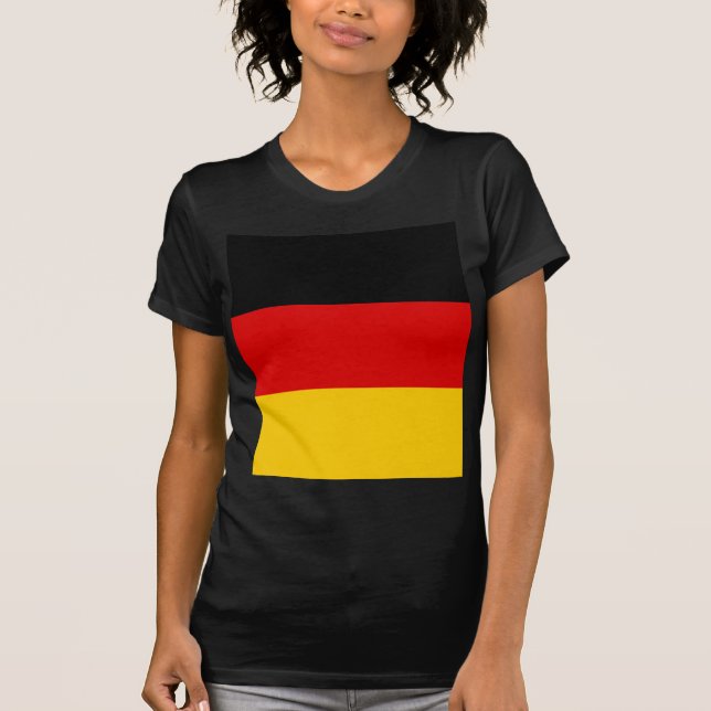 Camiseta Bandera de Alemania (Anverso)