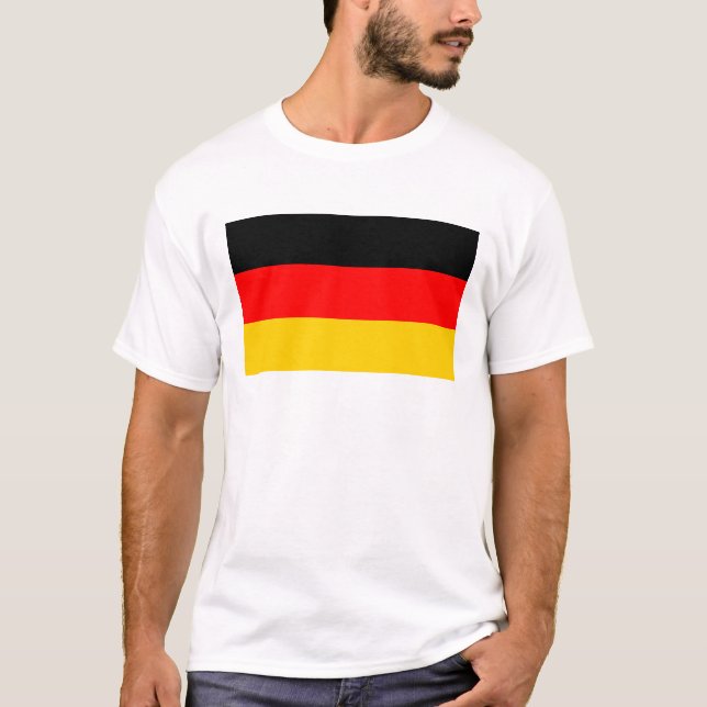 Camiseta Bandera de Alemania (Anverso)