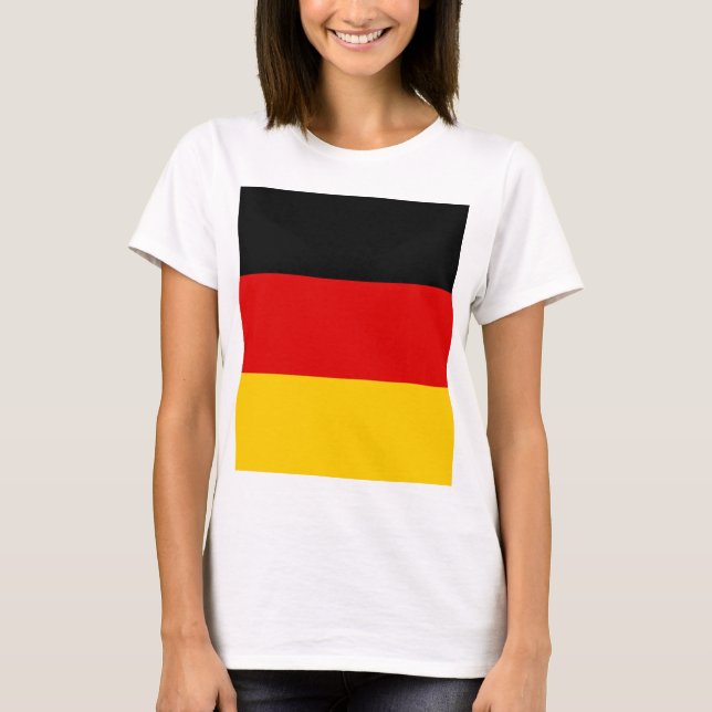 Camiseta Bandera de Alemania (Anverso)
