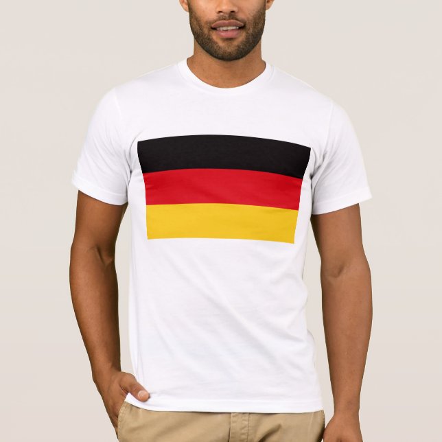 Camiseta Bandera de Alemania (Anverso)