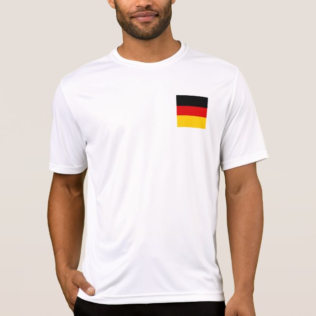 Camiseta Bandera de Alemania (Anverso)