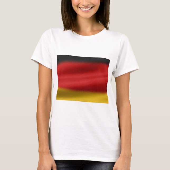 Camiseta Bandera de Alemania (Anverso)