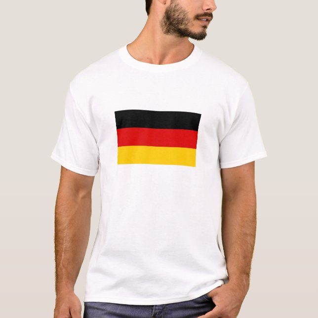 Camiseta Bandera de Alemania (Anverso)