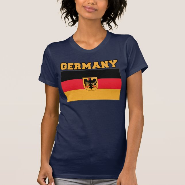 Camiseta Bandera de Alemania (Anverso)