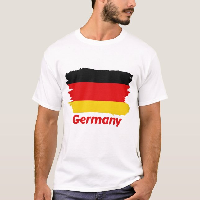 Camiseta Bandera de Alemania (Anverso)
