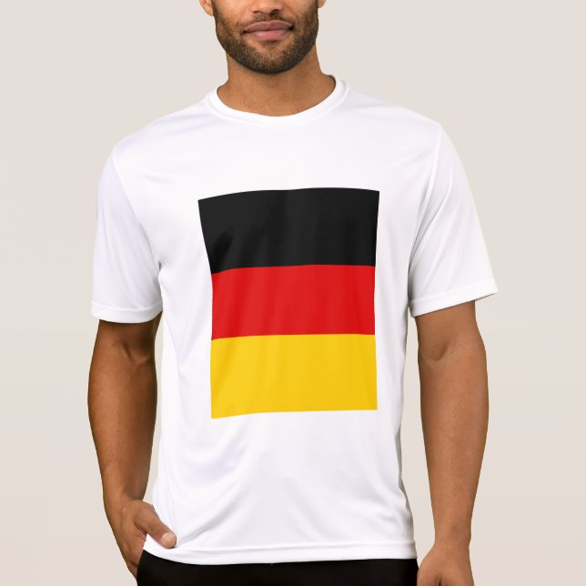 Camiseta Bandera de Alemania (Anverso)