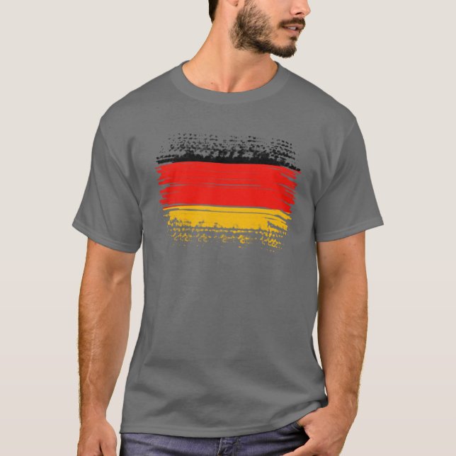 Camiseta Bandera de Alemania (Anverso)
