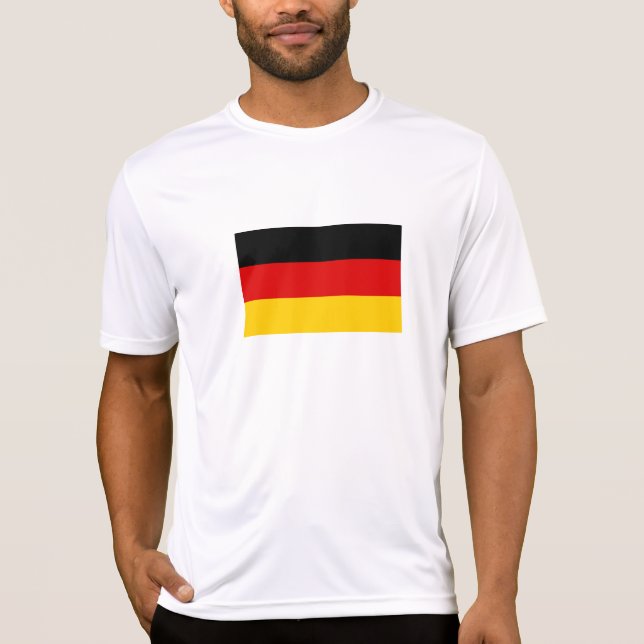 Camiseta Bandera de Alemania (Anverso)