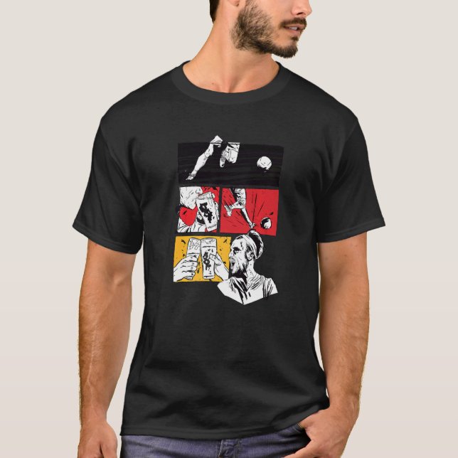 Camiseta Bandera de Alemania (Anverso)