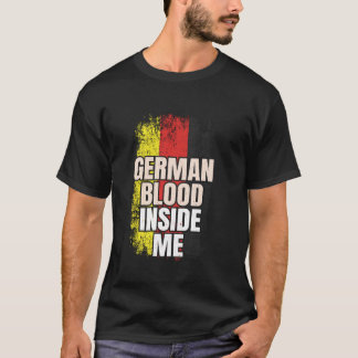 Camiseta Bandera de Alemania en mi sangre alemana