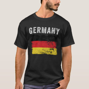 Camiseta Bandera de Alemania Hombres Mujeres Niños Alemanes