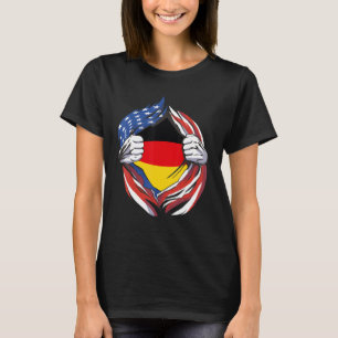 Camiseta Bandera De Alemania Norteamericana Orgullosa De Mi