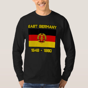 Camiseta Bandera de Alemania Oriental República Democrática