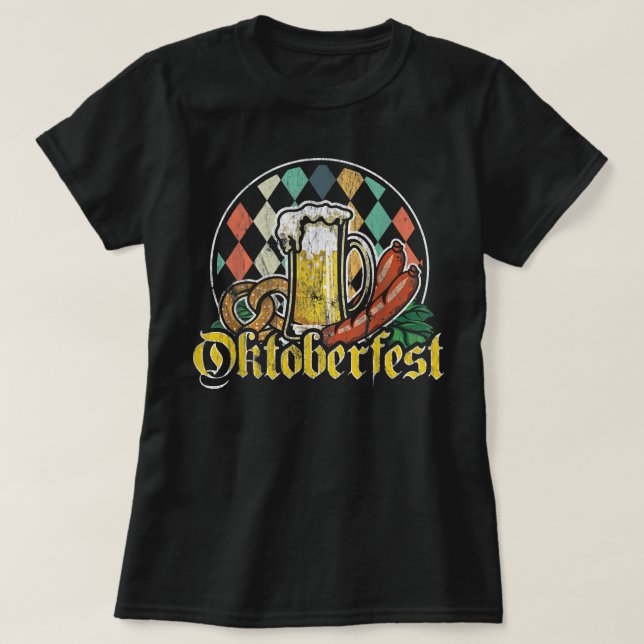 Camiseta Bandera de Alemania Protesta Oktoberfest Cerveza a (Diseño del anverso)