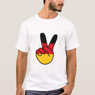 Camiseta Bandera de Alemania/Rótulo