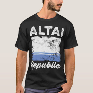 Camiseta Bandera de Altai Molestos Hombres Mujeres Niños Al