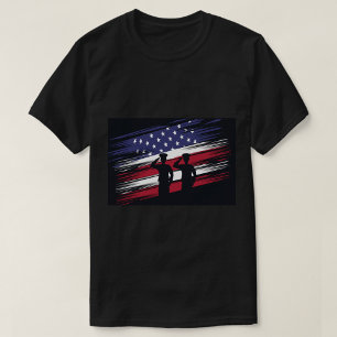 Camiseta Bandera de América 