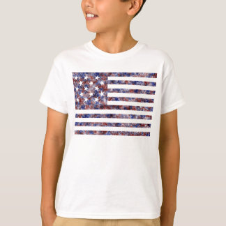 Camiseta Bandera de América Bandera Americana de Estrellas