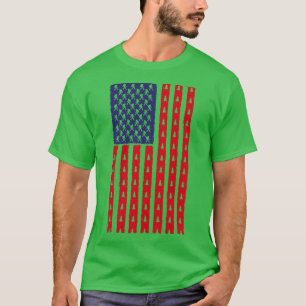 Camiseta Bandera de América de época