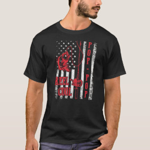 Camiseta Bandera de América divertida para el Día del Padre
