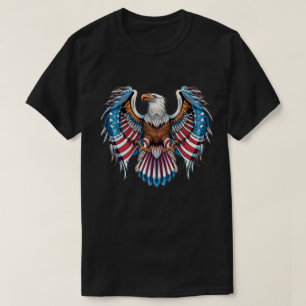 Camiseta Bandera de American Eagle Patriotic USA