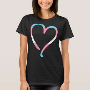 Camiseta Bandera de amor del mes del orgullo transgénero Lg