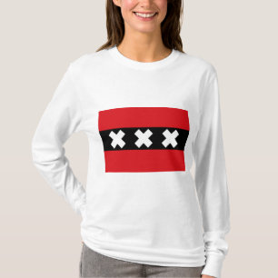 Camiseta Bandera de Ámsterdam