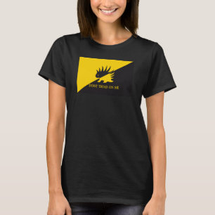 Camiseta Bandera de Ancap Logo de Porcupine Meme de parodia