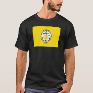 Camiseta Bandera de Anchorage Alaska