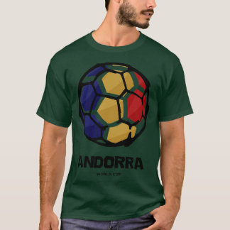 Camiseta Bandera de Andorra
