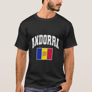 Camiseta Bandera de Andorra