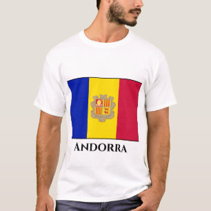 Camiseta Bandera de Andorra