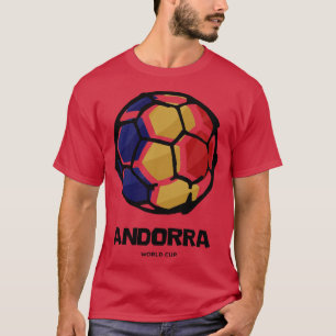 Camiseta Bandera de Andorra