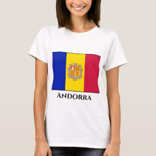 Camiseta Bandera de Andorra